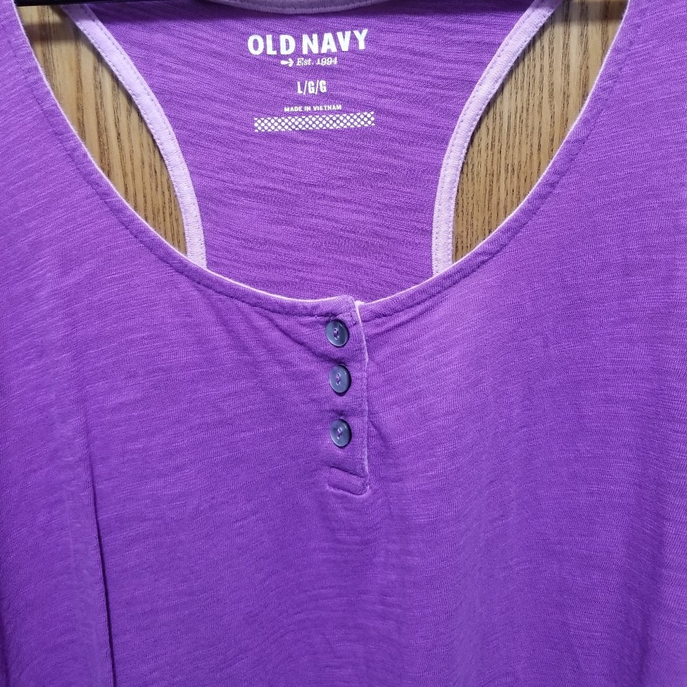 Racer back tank top